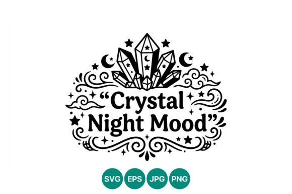 Crystal Night Mood Black White Art: A Designer’s Review for Branding and Visual Projects