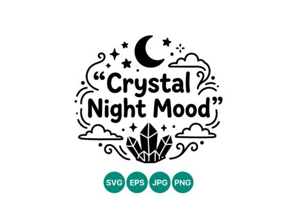 Crystal Night Mood Black White Vector: A Designer’s Review for Real Client Projects
