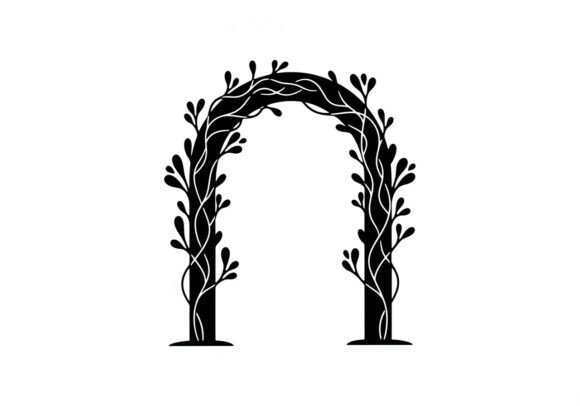 Elegant Silhouette Graphics for Editorial and Web Design
