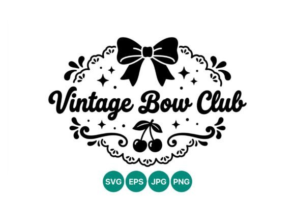 h1Vintage Bow Club Black and White Vector Review for Real Embroidery Projects/h1