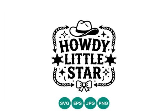 Howdy Little Star Western Cowboy Vector: A Brand Designer’s Review for Local Business Branding and Packaging