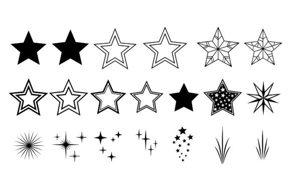 Star Sparkle SVG Bundle Pack: A Designer’s Take on Real Business Branding Graphics