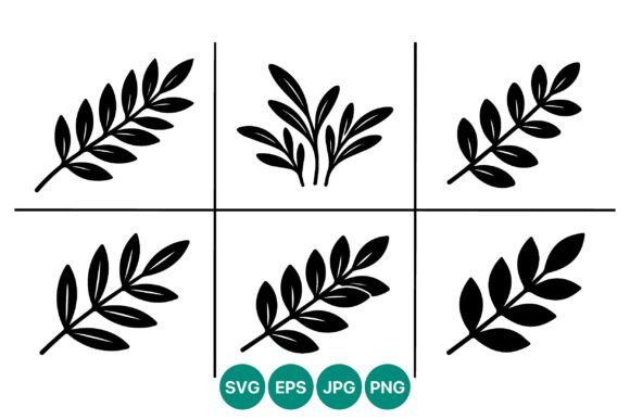 Vector Art Six Panel Laurel Sprig: A Designer’s Review for Branding and Commercial Use