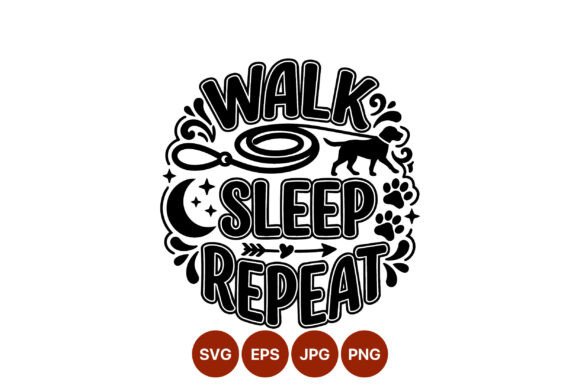 Walk Sleep Repeat Dog Leash Vector: A Blog Designer’s Review for Real Content Publishing